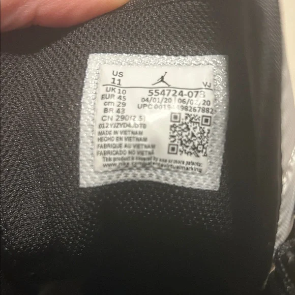 Air jordan mids white shadow - Picture 5 of 5